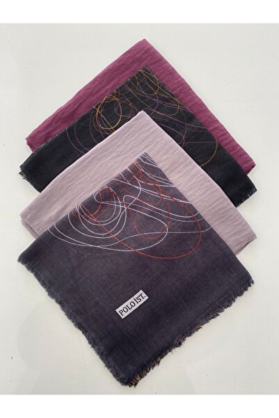 poloist 4 Mixed Patterned Cheesecloth Writing