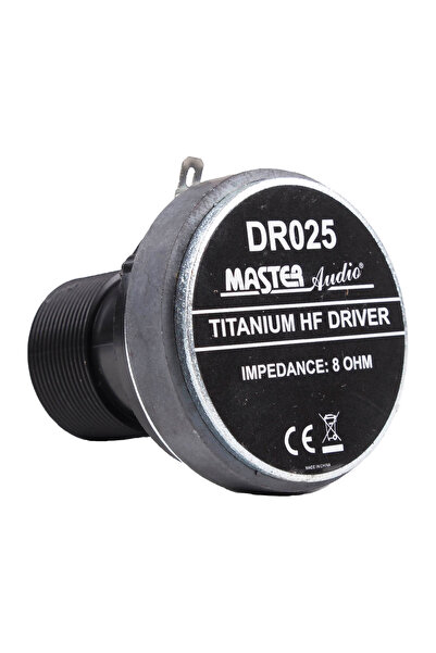 Master Audio DR025 |   Ηχείο 1 ", 60W, 8Ω, με διάφραγμα τιτανίου
