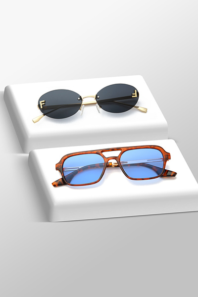 ModaLucci Set of 2 Sun Glasses