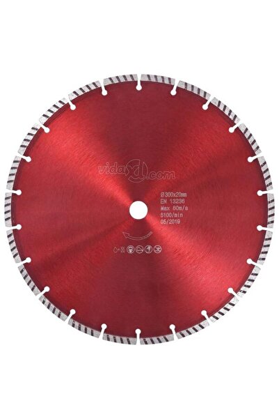 vidaxl Disc diamantat turbo pentru tăiere, oțel, 300 mm