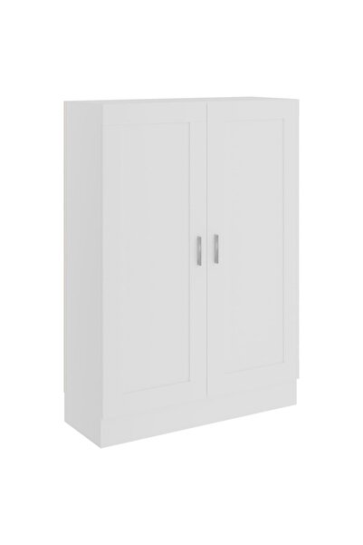 vidaxl Bibliotecă, alb, 82,5 x 30,5 x 115 cm, lemn prelucrat