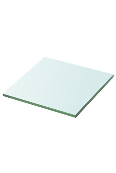 vidaxl Raft de sticlă transparentă, 30 x 30 cm
