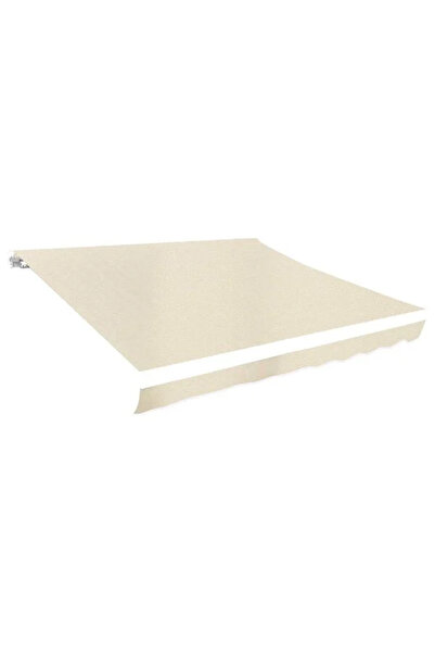 vidaxl Pânză pentru copertină, crem, 3 x 2,5 m, (cadru nu este inclus)