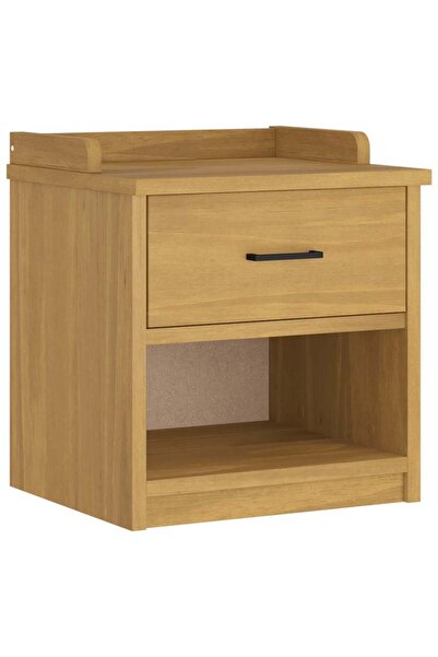vidaxl Bancă pentru hol „SANDNES” 45x40x50 cm din lemn masiv de pin