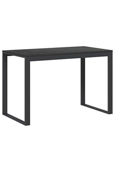 vidaxl Birou de calculator, negru, 110x60x73 cm, PAL