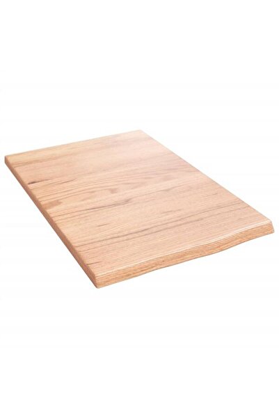 vidaxl Blat de baie, maro deschis, 40 x 60 x 2 cm, lemn masiv tratat