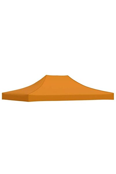 vidaxl Acoperiș cort de petrecere, portocaliu, 4,5 x 3 m, 270 g/m²