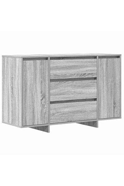 vidaxl Comodă cu sertar Gri Sonoma 120 x 41 x 75 cm Lemn prelucrat