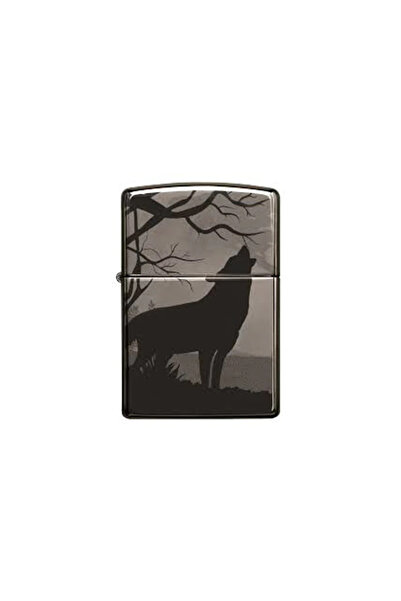 Zippo Αντιανεμικός Αναπτήρας Κηροζίνης με Σχέδιο Λύκων 49188