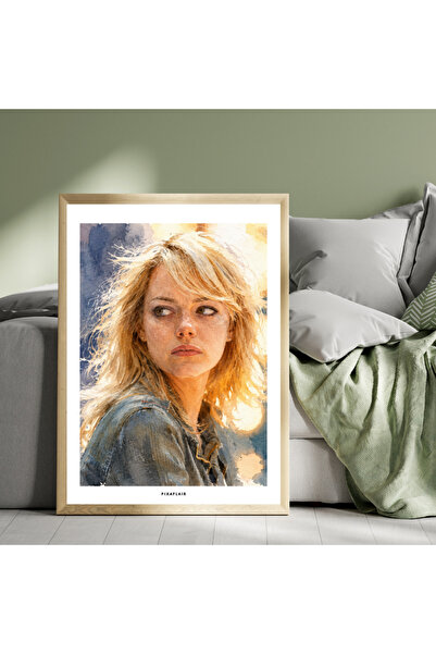 Pixaflair - Legends - Emma Stone - Çerçevesiz Poster