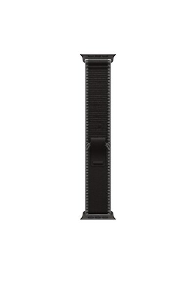Apple Watch Ultra 49mm Titan Negru cu Curea Trail Loop Negru/Antracit S/M