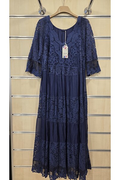 Park Moda Italian Lace Silk Dress