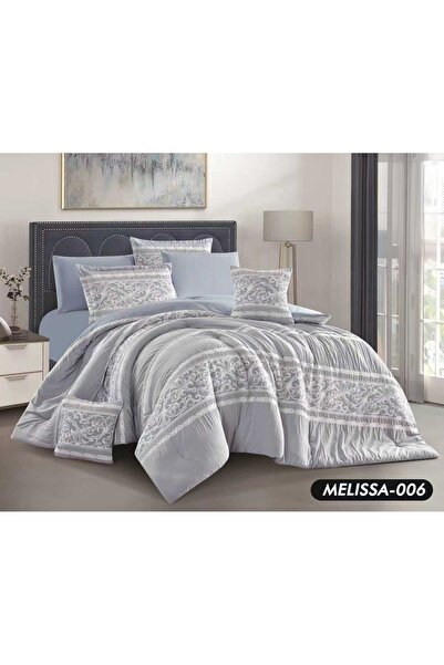 ALMIAAD Nefir Melissa Jaccor Bedspread with Its Luxurious Royal Design 8 Piec...