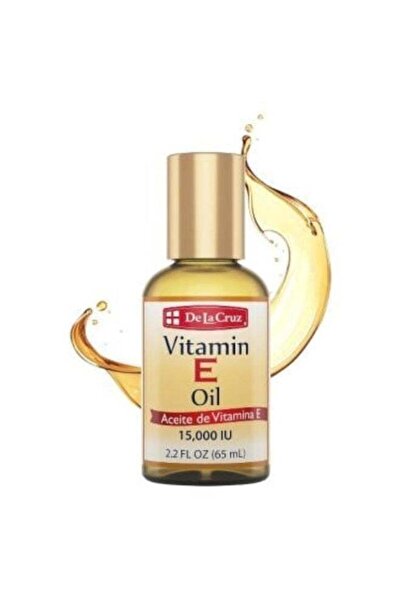 De La Cruz Vitamin E oil moisturizes and softens the skin and body - 65 ml