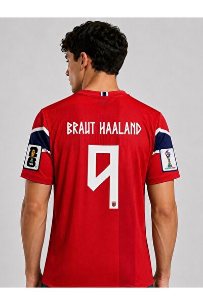 DDSTORE Tricou fotbal Norway WC26 BHall9