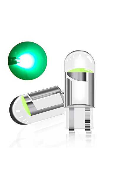 SEWICK T10 Led (Yeşil) 2 Adet (PARK ,GÖSTERGE,PLAKA,TAVAN AMPULÜ)