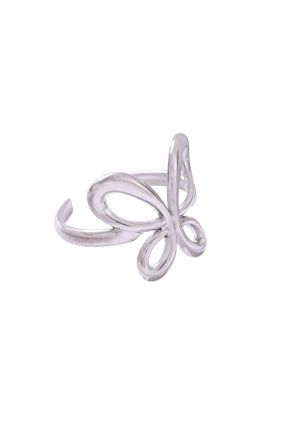 Black Season Luxury Butterfly Adjustable Ring