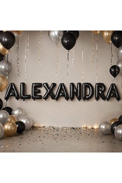 Flippy Baloane Folie Metalizate, Flippy, Set ALEXANDRA, Heliu sau Aer, Pai in...