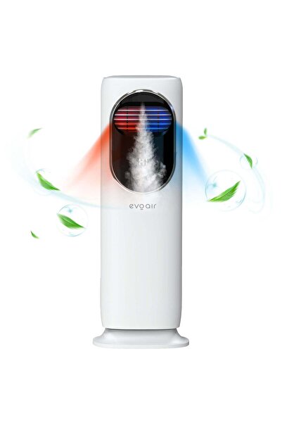 EvoAir Ανεμιστήρας 4 σε 1 BRIIS SILVER, Λειτουργίες: Θέρμανση, Αναρρόφηση, Υγ...