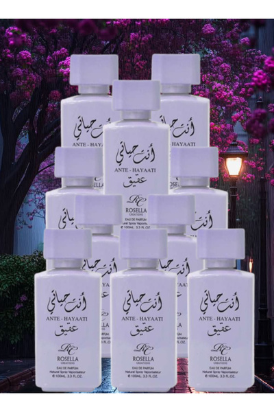 ROSELLA 10 قطع من عطر أنت هياتي عقيق 100 مل