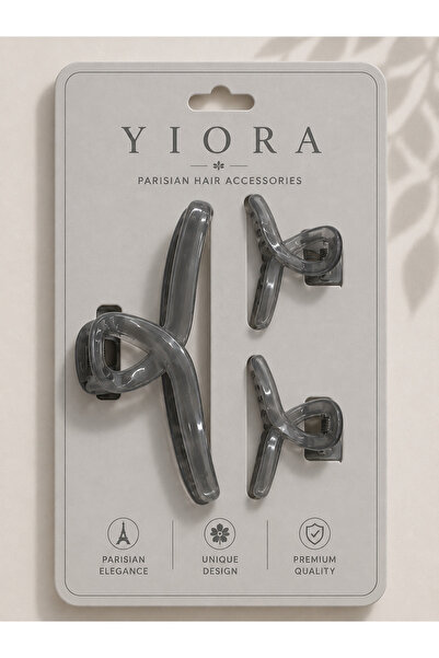 yiora مجموعة مشابك ماندال مكونة من 3 قطع