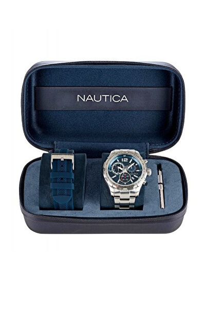 Nautica Λονγκ Μπιτς Σετ Χρονογράφου NAPLECR01