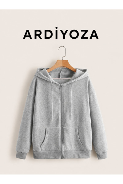 SILATU Unisex Zippered Sweatshirt Jacket