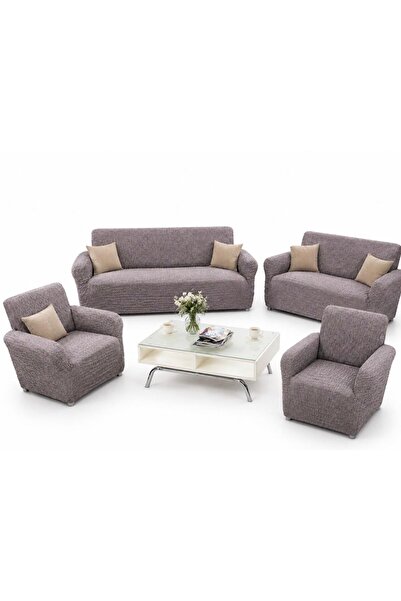 herevelazim Elastic Flexible Washable 3 3 1 1 Jacquard Sofa Cover Set Sofa Cover