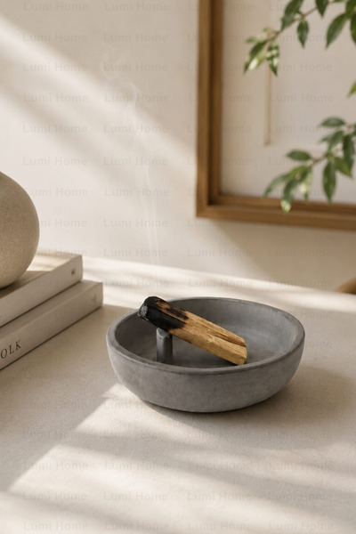 Lumi Home Palo Santo Tütsü Demeti Tabağı Vernikli (Wax)