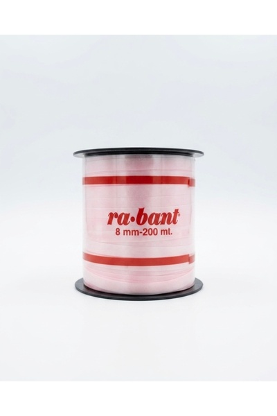 TULİ Pink Raffia Ribbon 8 mm 200 Meters – Gift Wrapping Ribbon
