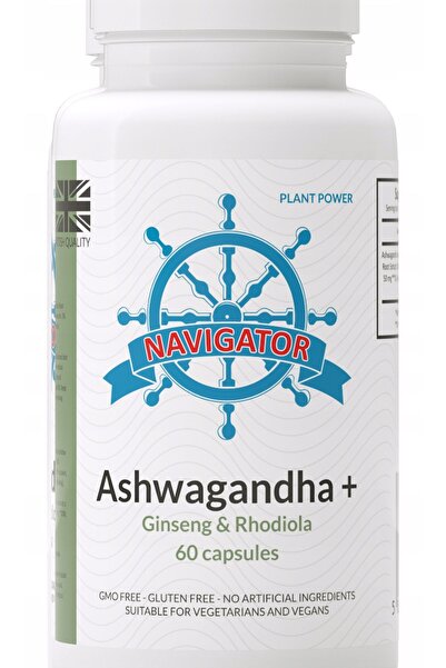NAVIGATOR Ashwagandha + Ginseng Rhodiola 60 Capsule