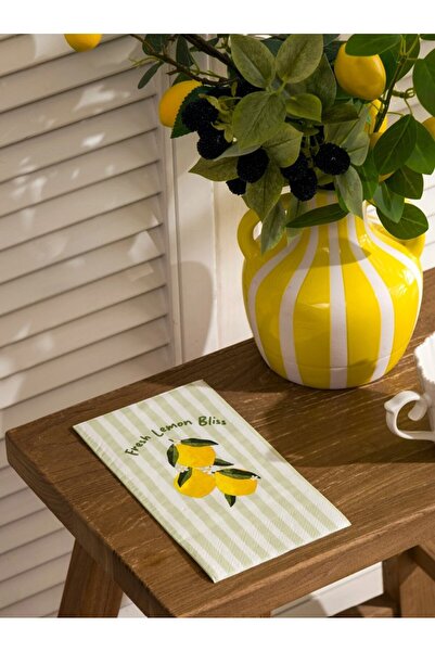 LC Waikiki LCW HOME Limon Baskılı Kağıt Peçete 20'li