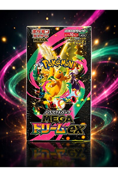 Pokemon TCG POKEMON MEGA DREAM EX BLİNDER BOX JAPONCA ORJİNAL