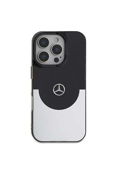 Mercedes Benz Husă MagSafe Mercedes-Benz cu strat dublu, bicoloră, pentru iPh...