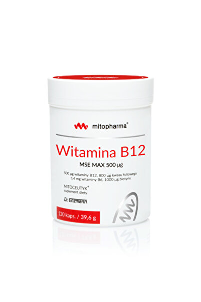 unbranded Mitopharma Witamina B12 Mse Max 120 Caps.