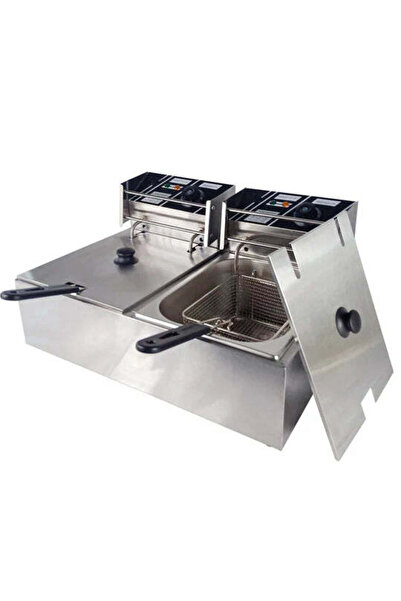 Vivendo Friteuza electrica Hoffmans de 6 litri sau 12 litri 2500W/5000W