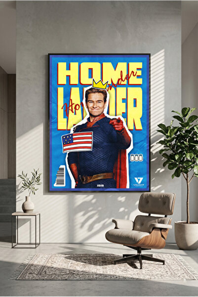 postercraft The Boys Homelander Art Ahşap Tablo Poster (Çerçevesiz)