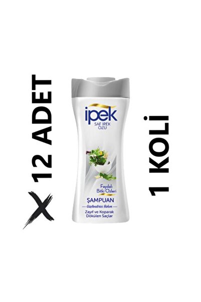 İpek Pure Essence Useful Plant Extracts Shampoo 12 X 480 ml