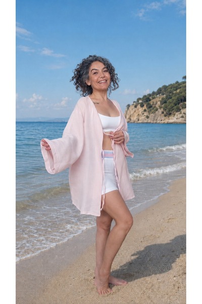 Alysera Pembe, Gömlek,Pareo