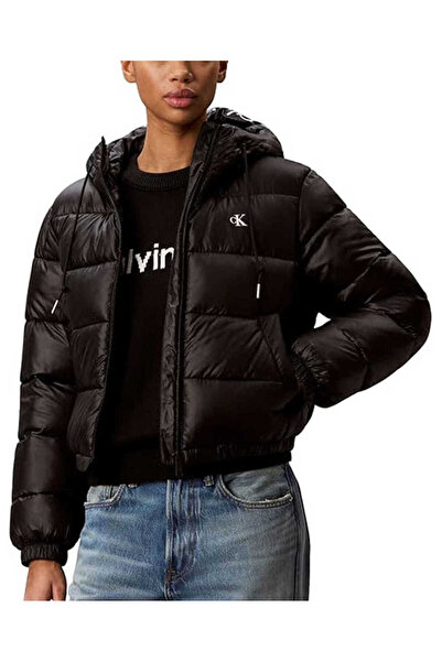 Calvin Klein Γυναικείο Puffer Μπουφάν Μαύρο LV047G507G-UB1