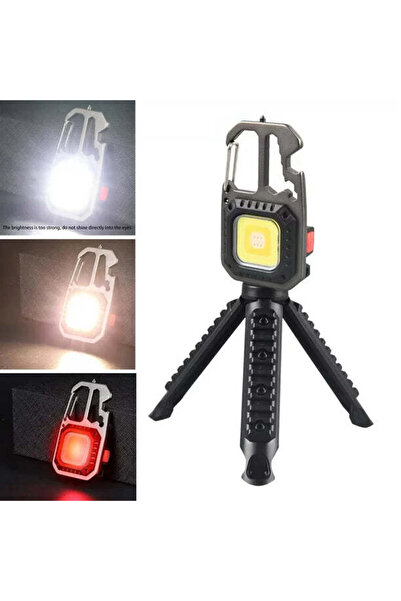Vivendo Φακός LED μπρελόκ με μπρελόκ, εργαλείο θραύσης παραθύρων, κατσαβίδια,...
