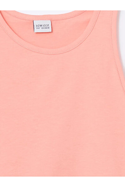 LC Waikiki Mercan Crew Neck Girls' Athlete Shirt