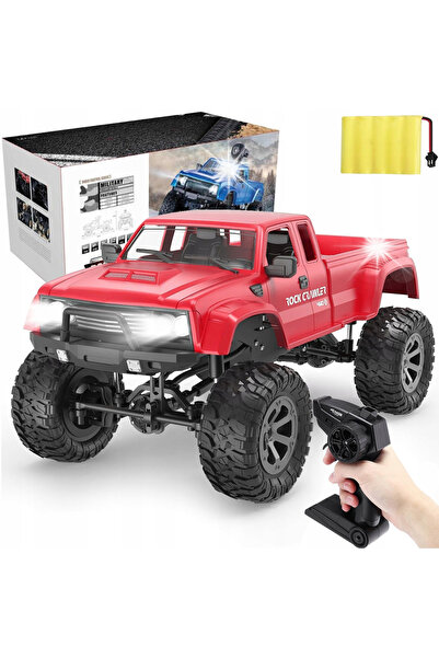 AcrTech Mașină teleghidată, vehicul off-road, pickup RC, 4x4, rock crawler, c...