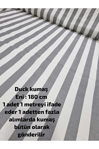 Premier Duck Kumaş Su ve Leke itici özelliği vardır ( Gri renk 100 x 180 )
