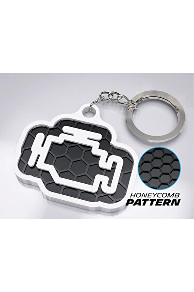 PAİPLAYSHOP Motor Fault Light Design Keychain