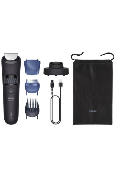 Philips Σειρά 5000 BT5780/15 Ασύρματη Κουρευτική Μηχανή Γενειάδας, Μαύρο, 100...