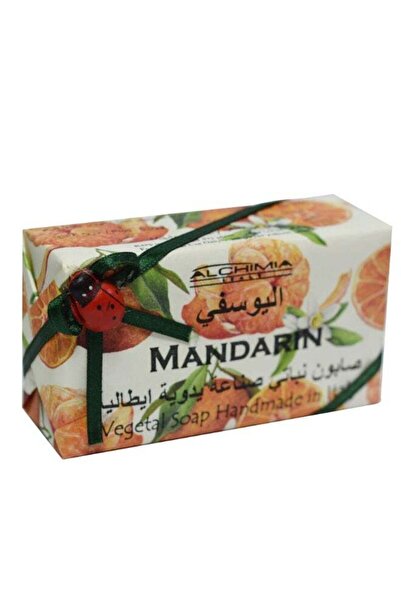 Alchimia Vegetal Soap Mandarin 200G | Refreshing Italian Bar Soap with Citrus...
