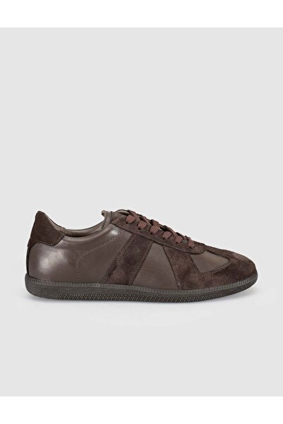 Cabani Brown Suede Leather Women's Sneaker