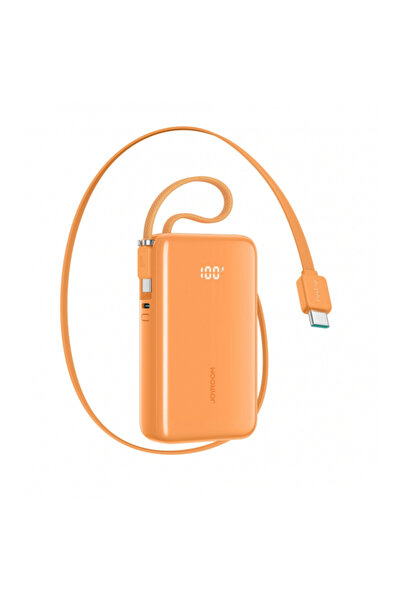 Joyroom Baterie Externa Jr-pr2, 10000MAH, 35W, PD, 3 X USB-C, Portocalie
