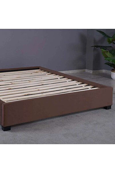 PAN HOME HERCOLINA BASE VELVET BROWN 200X200 CM